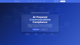 Screenshot of calyxio.ai