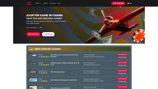 Thumbnail of aviatorbetghana.com