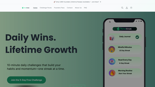 Thumbnail of thrivestreak.com