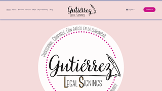 Thumbnail of gutierrezlegalsignings.com