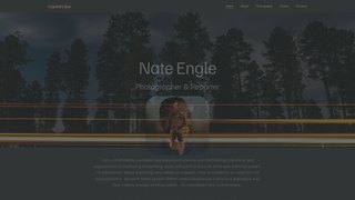 Screenshot of coyoteseye.com