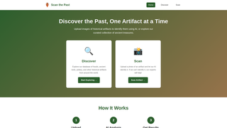 Screenshot of scan-the-past.com