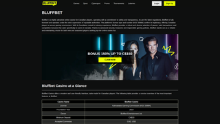Thumbnail of bluffbet-canada.com