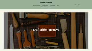 Thumbnail of leatherandlacestitchery.com