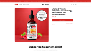 Thumbnail of tryvitalizehealth.com