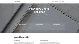 Thumbnail of iseamltd.com