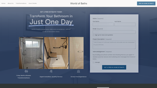 Thumbnail of worldofbaths.com