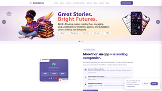 Screenshot of booksbyama.com