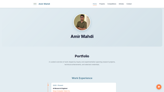 Thumbnail of portfolioaramideh.com