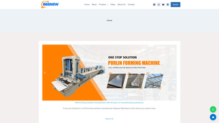 Thumbnail of beenewmachine.com