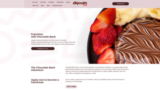 Screenshot of chocolatebashfranchise.com