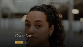 Screenshot of emilymichaelmusic.com