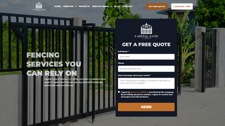Thumbnail of capitalgateandfence.com