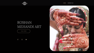 Thumbnail of roshanmehandiarts.com