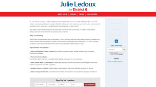 Thumbnail of julieledoux.com