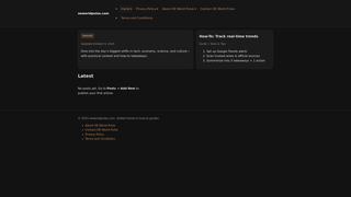 Thumbnail of oeworldpulse.com