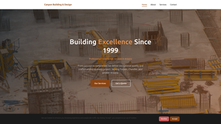Screenshot of canyonbd.org