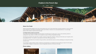 Thumbnail of chaletsnowmegeve.com