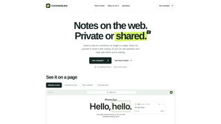 Site preview