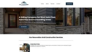 Thumbnail of accustomerexteriors.com