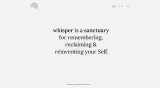 Thumbnail of listeningforawhisper.com