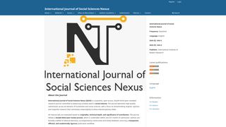 Thumbnail of ijssnexus.org