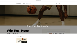 Thumbnail of realhoopsauce.com
