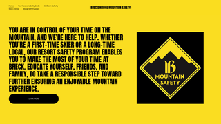 Thumbnail of breckenridgemountainsafety.com