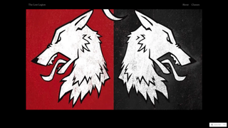 Screenshot of lostlegionfightclub.com
