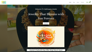 Thumbnail of vaibhogamjewels.com