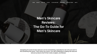 Thumbnail of mensskincarereviews.com