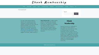 Thumbnail of ebookmembership.org