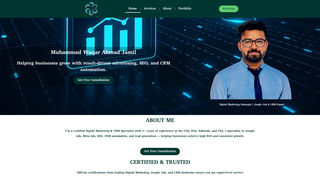 Thumbnail of waqarjamil.com