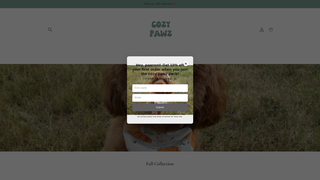 Thumbnail of thecozypawz.com