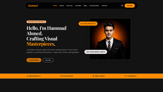 Screenshot of hammadhmed.tech
