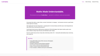 Thumbnail of cjdmaths.com