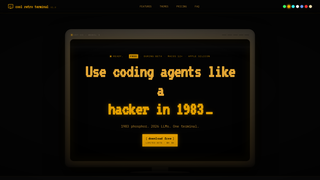 Screenshot of coolretroterminal.com