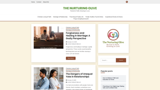 Thumbnail of thenurturingolive.com