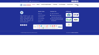Thumbnail of rafiqoverseas.com