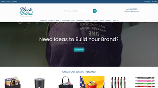 Thumbnail of blockandthreadpromos.com