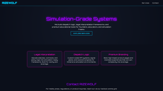 Thumbnail of rizewolf.com