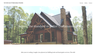 Thumbnail of yutzyguttersolutions.com