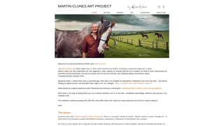 Thumbnail of martinclunesartproject.com