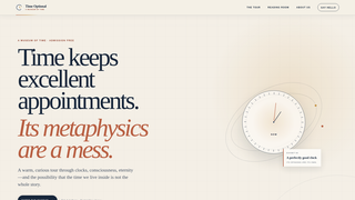 Screenshot of timeoptional.com