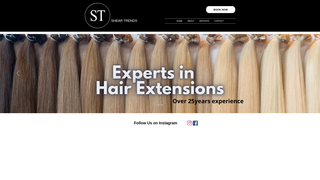 Screenshot of sheartrendsperth.com