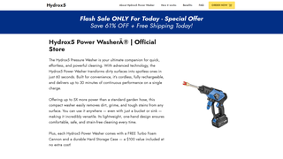 Thumbnail of en-us-hydrox5-pressure-washer-hydrox5powerwasher.com