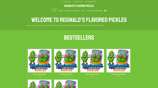 Thumbnail of reginaldsflavoredpickles.com