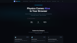 Screenshot of physandbox.com