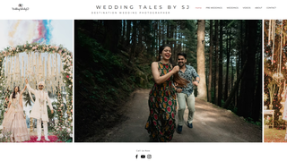 Screenshot of weddingtalesbysj.com