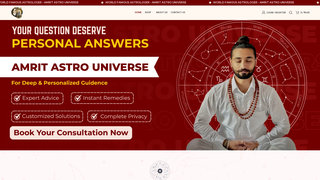Thumbnail of amritastrouniverse.com